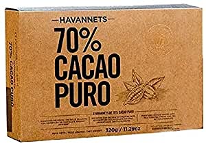 Havanna Havannets Argentinos | 70% Cacao Puro | Conitos Rellenos de Dulce de Leche Perfectos para compartir, regalar y disfrutar | Caja 8 Unidades | 320g