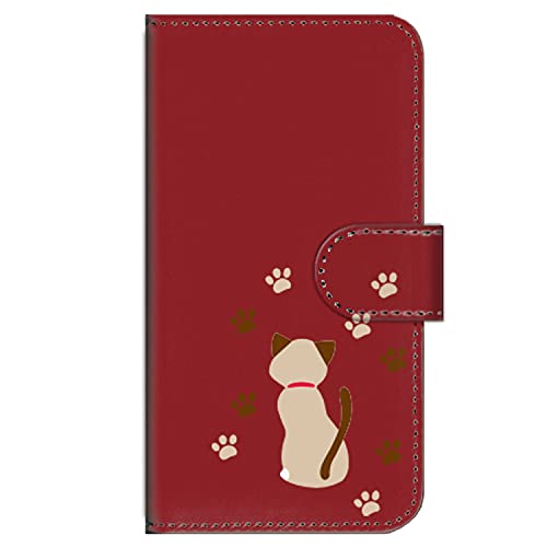 �K�[���Y�l�I Xperia 5 IV SO-54C SOG09 �ƌ݊����̂���P�[�X �蒠�^ �X�}�z�P�[�X �g�уJ�o�[ �ϏՌ� (�˂����a/�X�m�[�V���[(�Z�b�g)) SONY SO-54C-PD-VDS-AMI-1011