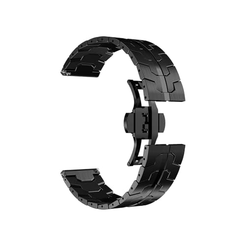 22mm �X�e�����X�X�`�[���o���h Huawei Watch GT5 46mm�p ���^���t�H�[���h�N���X�v ���X�g�X�g���b�v Huawei Watch GT5 GT4 �E�H�b�`�A�N�Z�T���[�p, For Huawei GT 5 4 46MM, �A�Q�[�g