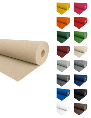 JARDIN202 - Alfombra para eventos | Moqueta ferial | Metro lineal | 2 metros (Ancho) (27 - Beige)