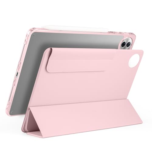 Étui Honor Tablette GT 11,5" 2025 rose à rabat magnétique amovible