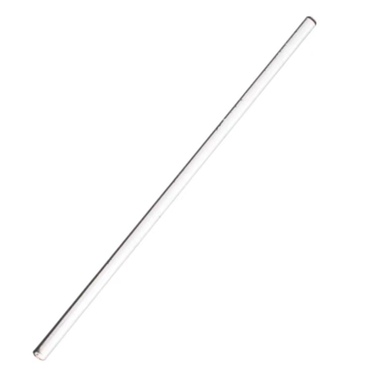 barretta di miscelazione solida di borosilicato, Bacchette for agitazione in vetro borosilicato, confezione da 10, diverse misure(8x300mm)