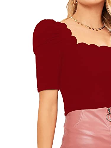 Image of Shasmi Women's Polyester Solid Slim Fit T-Shirt