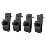 ULDIGI 4 Pezzi Clip da Parete in Plastica per Trapunte e Tappeti Morsetti Resistenti per Appendere Arazzi e Coperte Design Pulito e Facile Installazione per Camera da Letto e Soggiorno