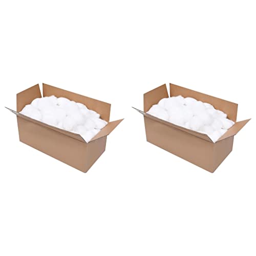 LJLB Pool Filter Balls 3.1 lb Polyethylene for Efficient, Easy to Use, Lightweight and Durable, White