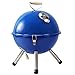 FEANG Grill Tragbarer Holzkohle-Grill Kleiner BBQ für 3-5 Personen mit Lüftungsöffnungen zur Temperaturregulierung - Perfekt für den GRILF Camping Grill Grillwerkzeug (Color : Blue)