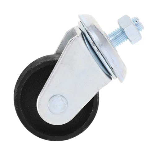 Roue pivotante pour cric horizontal LIFKOME en acier et plastique de 61mm