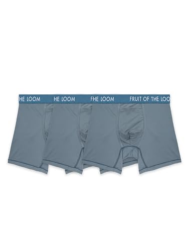 Image of Fruit of the Loom Men's Getaway Boxer Briefs, Lightweight Breathable Fabric, Quick Dry & Odor Control