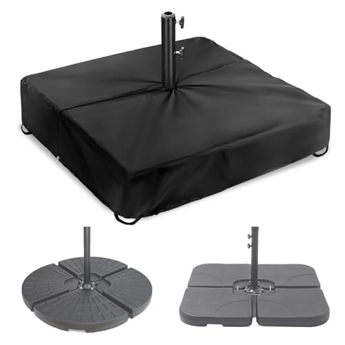 Protector para base de sombrilla impermeable ideal para terrazas de casa de playa 7