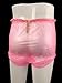 Haian Pull-On Locking Plastic (PVC&EVA) Pants (Transparent Pink, Large)