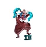 Banpresto Figura de Buggy Grandista de una Pieza | Estatua de PVC de 25 cm | Coleccionable Oficial de Banpresto | Pose icónico Buggy The Clown | Figura de exhibición de Anime no articulada