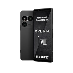 Sony Xperia 1 VIII - 6, 5" 19, 5:9 FHD+ HDR OLED 120Hz, Triple lens with new telephoto lens, Xperia AI, 2-day battery, 3, 5mm Audio, Dual SIM, Graphite Black