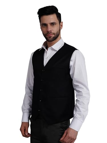 Image of APKR Men's Solid Waistcoat