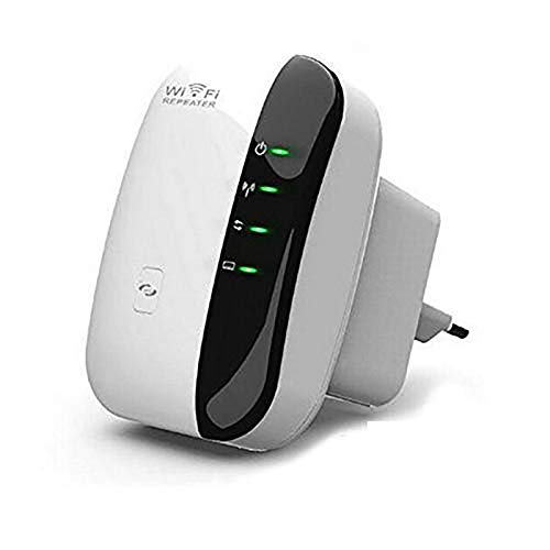 GULEHAY Draadloze repeater-extender, mini-WLAN-extender met 300 Mbps, wifi-signaalversterker met 2,4 GHz toegangspunt met WPS-bescherming