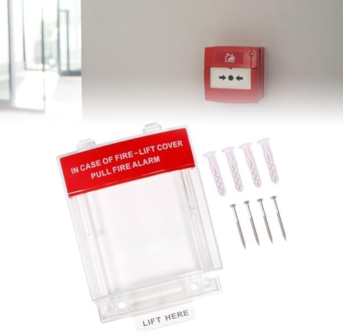 Esquirla Indoor/Outdoor Protective Cover, Quick Installation, Fire Alarm Pull Station Cover - 1