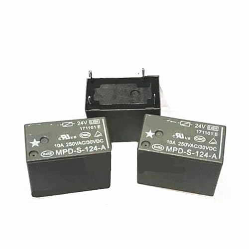 MPD-S-124-A Relais 24V CC 10A 4 Pins pour Automatisme et Circuit Électronique