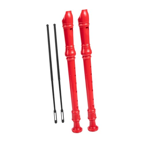 GLSTOY 2-piece Children's Clarinet Set Pvc Clarinets for Beginners Easy to Play Musical Instruments for Boys and Girls