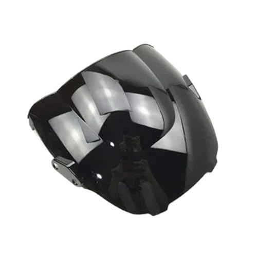Pare-brise de moto CBR600F3 Double Bulle Réduction de Vent Noir