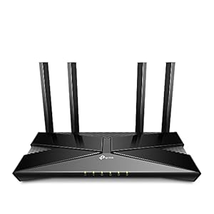 TP-Link Archer AX53 Router WiFi 6 Dual-Band AX3000, 2402Mbps su 5 GHz e 574 Mbps su 2,4 GHz, WPA3, Tecnologia TP-Link HomeShield, OneMesh, Compatibile con Alexa