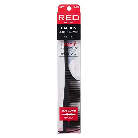 RED by Kiss Carbon Axe Comb Cover