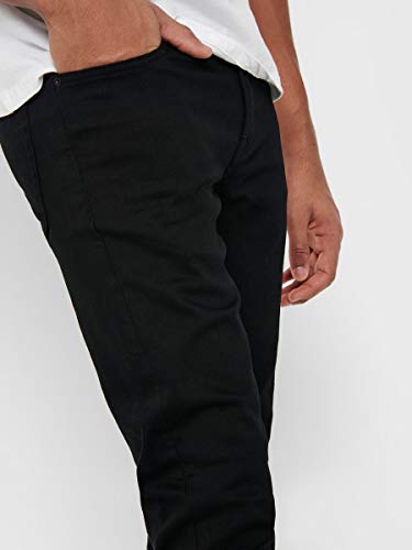 Only & Sons ONSWARP Life Skinny Stay Black 7525