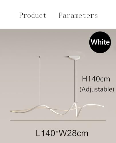 Suspension LED moderne à intensité variable pour cuisine salon - 5