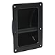 Adam Hall Hardware 3402 Schalengriff Stahl schwarz (Packung mit 4)