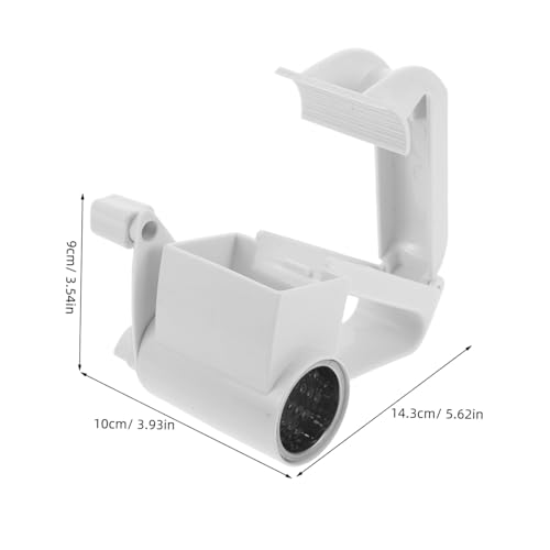 Unomor 2pcs ralladores de queso inox con mango miniatura 2