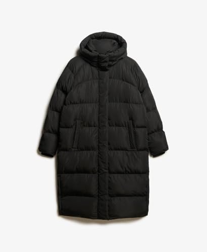 Doudounes Superdry LONGLINE HOODED PUFFER COAT EU - vue 10