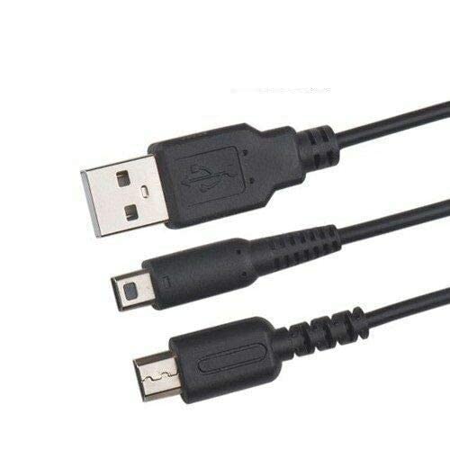 2 in 1 Charging Charger Cord Cable For Nintendo 3DS / DS Lite / DSi / Dsi LL/XL