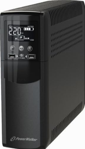 PowerWalker VI 1500 CSW FR UPS 1500VA/900W Line Interact., 10121119 (UPS 1500VA/900W Line Interact. Pure Sine Wave, HID driver, USB Charging Ports)