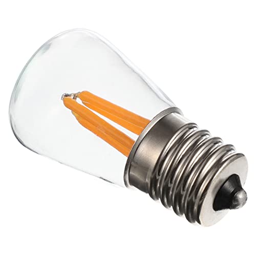 Lurrose Ampoule LED E17 pour Réfrigérateur et Hottes Cuisine Ampoule Décorative Chaleureuse Installation Facile 1 Pièce Rétro