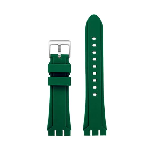 Bracelet silicone pour Swatch YVS400 sport et quotidien étanche 19mm 21mm