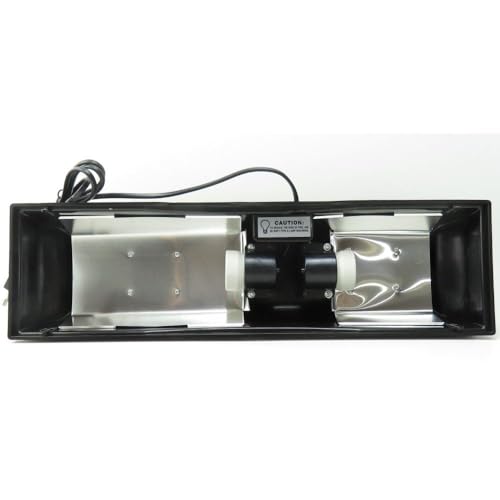 Zoo Med LF-50EU Abdeckung 46 cm für Zoo Med Naturalistic Terrarium, mit eingebautem Reflektor
