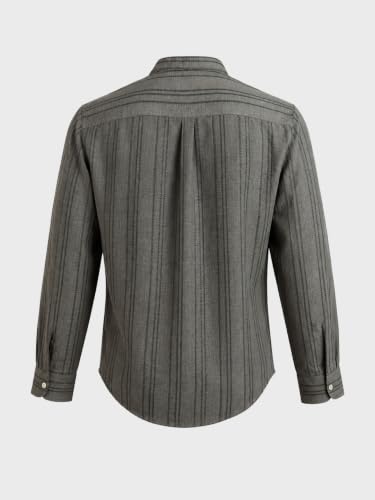 Indian Garage Men's Green Striped Shirt - Image 7