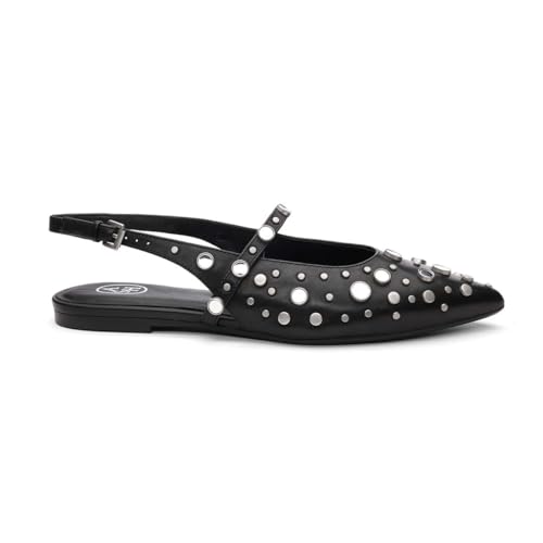 ASH Women's Brenda Studded Slingback Ballet Flat Fashionable Comfortable Shoes with Chic Design2