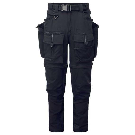 Pantalón de Trabajo Multibolsillos Tejido elástico Ultimate Modular 3 en 1 BX321