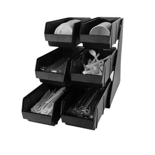 オーガナイザー 業務用 オーガナイザー レストラン カトラリーケース カトラリー収納 カトラリートレー カフェ 業務用 ホテル 旅館 飲食店 卓上用品 収納ボックス 収納ケース 箸 はし スプーン フォーク ナイフ 小物 収納 (六コマ)