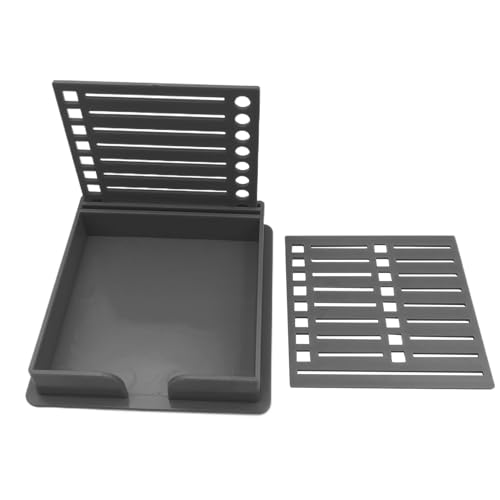 Sticky Note Stencil, to Do Sticky Notes, Sticky Notes Holder, Note Pads Dispenser,Versatile Teacher's Note Template Holder, for 3 X 3in Self-Adhesive Notepads