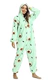 Erwachsene Unisex Einhorn Tiger Lion Fox Onesie Tier Schlafanzug Cosplay Pyjamas Halloween Karneval Kostüm Loungewear XL 174-183cm