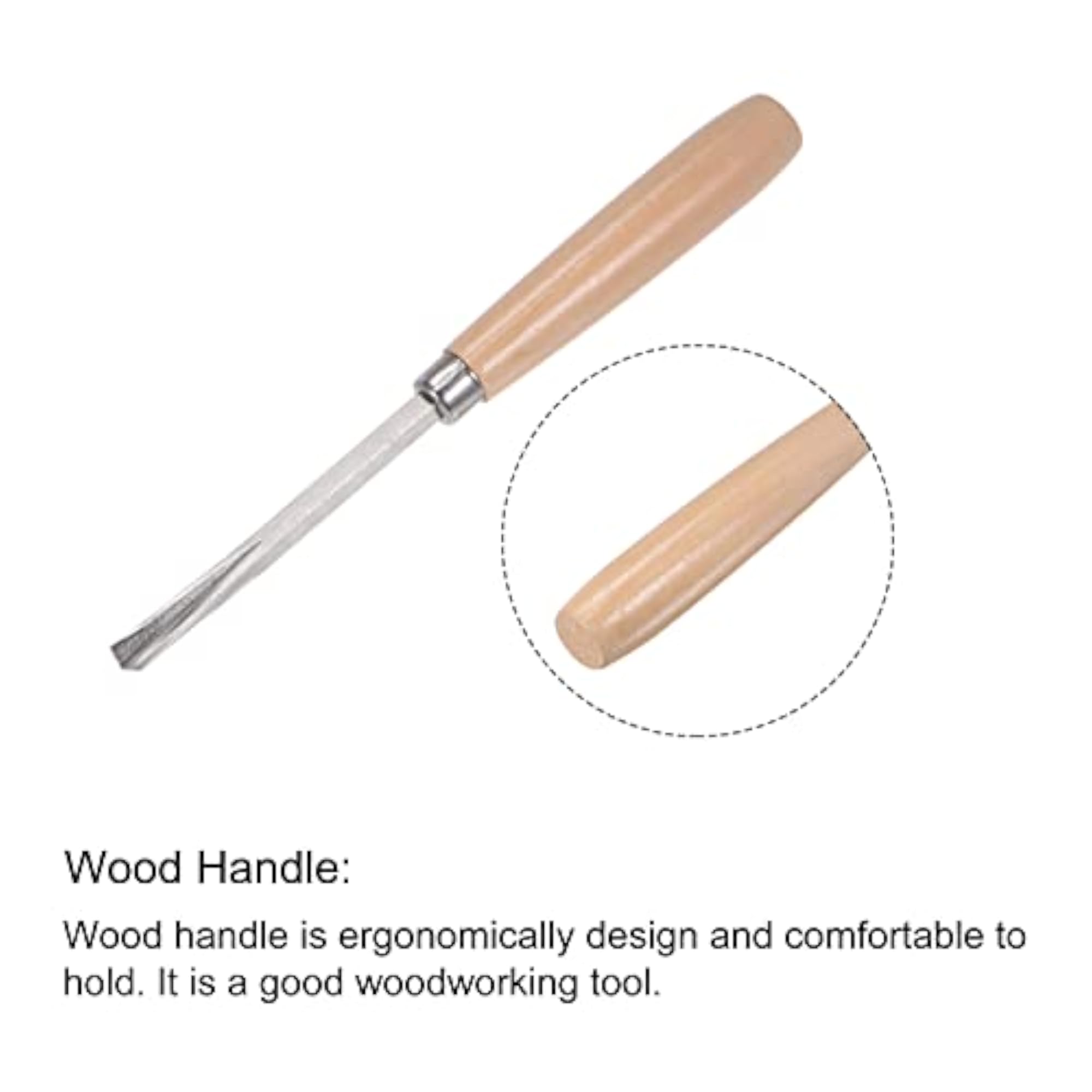 Wood Chisels Knife, 10mm Triangle Tip
