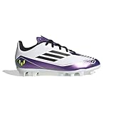 Chuteira Campo Adidas F50 Club Flexible Ground Messi Jr Cloud White/core Black/purple Ie9088 27