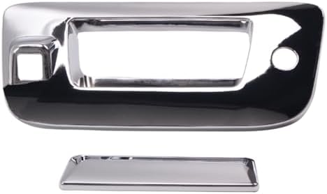 2007-2014 Chevrolet|GMC Silverado|Sierra Tailgate Handle, Smooth Black, W/o Key Hole - Foto 2