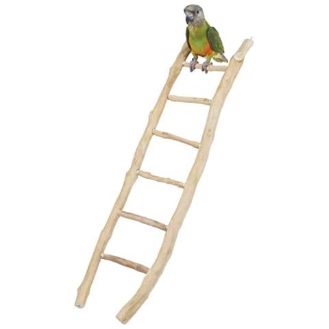 Java Wood NATURAL PARROT PARAKEET BIRD CAGE LADDER TOY 60 CM X 15 CM 4518 Cover