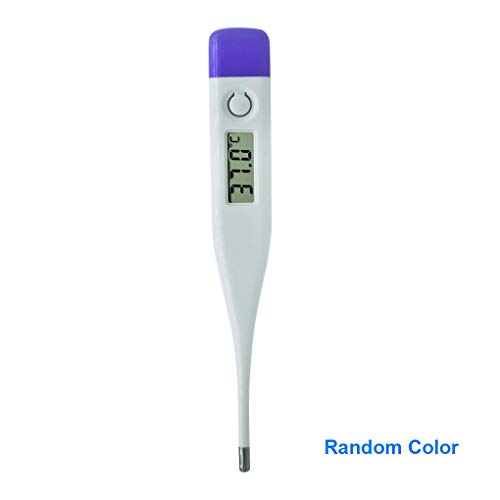 Pandiki Digital Oral Thermometer Color Random Adults Kids Body Temperature Meter Measuring Device 10min Auto Power Off