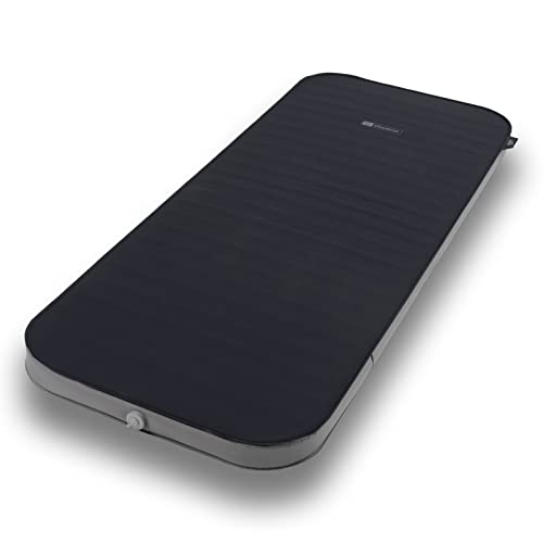 qeedo Cloudmat Single, selbstaufblasende Luxus Luftmatratze (200 x 77 x 7,5cm), Camping Isomatte, Liegematte Cover