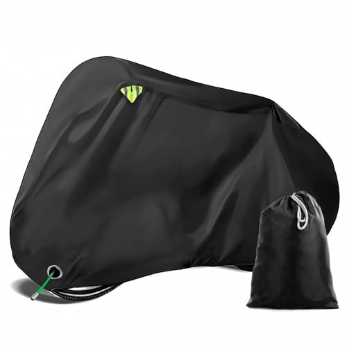BigDean Fahrradabdeckung wetterfest & wasserdicht aus Polyester 210D Gewebe...