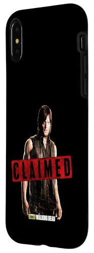 Coque iPhone X/XS The Walking Dead Daryl Dixon Claimed rigide - 2