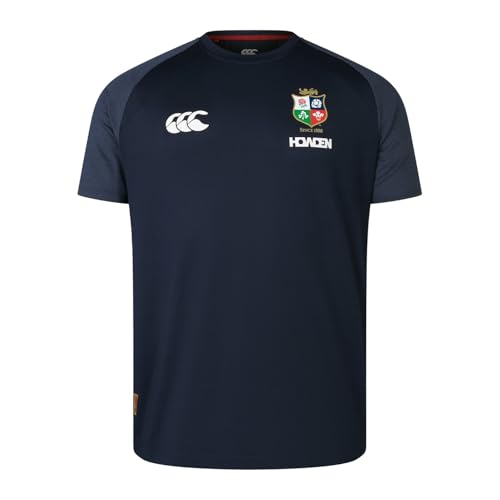 Canterbury Homme T-shirt British & Irish Lions Canterbury Everest | Rugby | Séchage rapide | Produit sous licence officielle British & Irish Lions T-shirt...