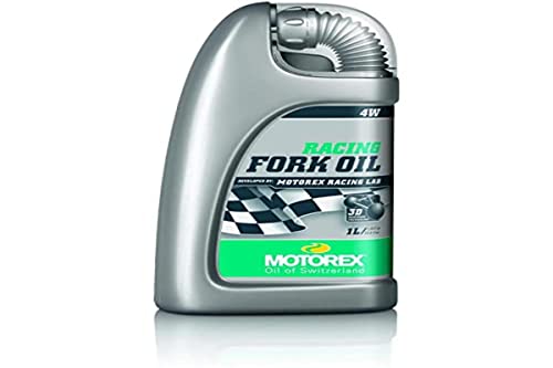 Motorex Racing Fork Oil 4W réduit la friction pour votre fourche de moto